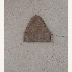 James Street Co Wool Port Beanie Marled Walnut